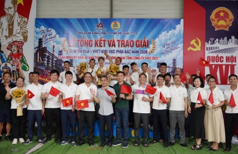 THÉP VIỆT - SING SÔI NỔI TRANH TÀI, LAN TỎA TINH THẦN ĐOÀN KẾT TẠI HỘI THAO VĂN HÓA THỂ THAO CỤM KHU VỰC PHÍA BẮC NĂM 2026